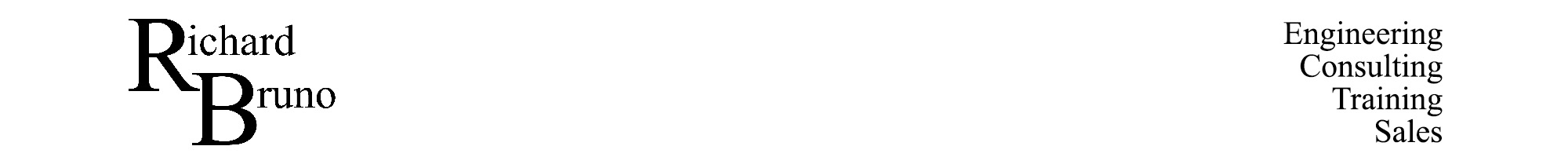 Richard Bruno  Logo