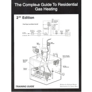 Cover of book titled The Complete Guide to Residential Gas Heating